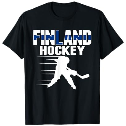 Finland Ice Hockey Fans Jersey Finnish Hockey Team Supporter T-Shirt