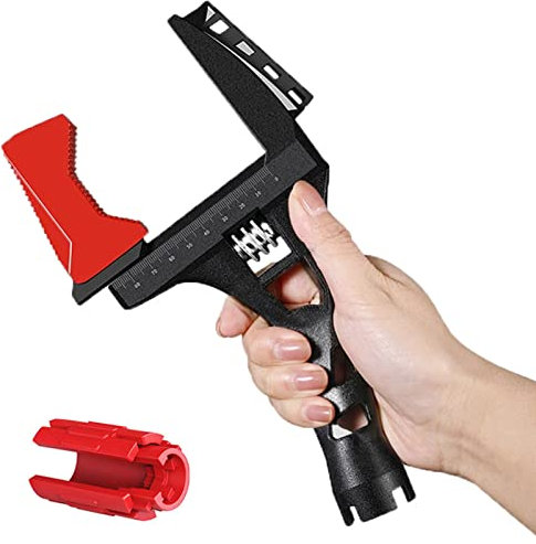 Chiavi Regolabili 11-90Mm Chiave Inglese A Bocca Larga Chiave Aperta A Ganasce Chiavi A Mezzaluna Regolabili Chiave Da Bagno Manico Corto Con Ganascia Larga Per Tubi in Cucina Bagno