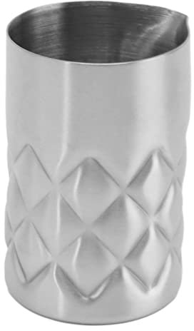 HUAOSN Bicchiere da Miscelazione in Acciaio Inossidabile, Bicchiere da Miscelazione Premium per Barman a Doppia Parete Facile Agitazione per Baristi, Bar di Casa