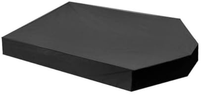 Copertura per sabbiera, copertura per sabbiera in tessuto Oxford a forma di barca per piscina con impermeabile Protezione anti UV, con coperchio