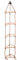 OTITU Escalera De Cuerda para Niños - Escalera De Cuerda Triangular De Madera Escalera Colgante De 3 Lados De Madera - Juguete De Escalada - Equipo De Juego para Jardín De Infantes