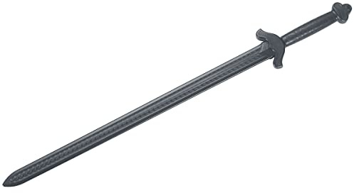 Martial Arts Black Polypropylene Plastic Childrens Tai Chi Training sword - 28.9