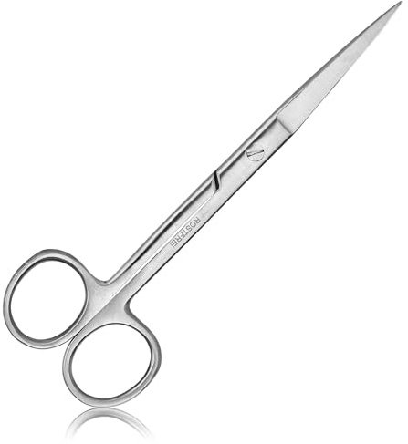 Shehadeh - Ciseaux ménagers - Ciseaux universels - Ciseaux polyvalents - Pointus - Lame droite - Acier inoxydable - 14 cm