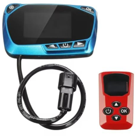 Vocdikficy Display LCD del Termostato del Riscaldatore di Parcheggio con Interruttore di Monitoraggio e per Riscaldatore da Auto.