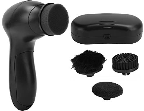 Kit de Brosse à Chaussures électrique Kuuleyn, matériau Durable, Entretien des Chaussures en Cuir, Polissage, Nettoyage de la poussière, brosses éclaircissantes, Conception