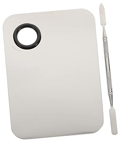 VALICLUD Palette per Miscelazione in Acciaio Inossidabile Spatola Mixer, Facile da Pulire e Mescolare, per Professionale e Domestico