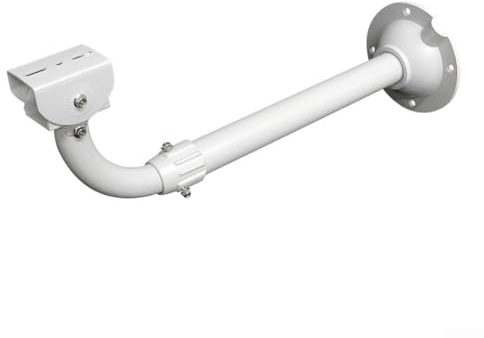 Soporte telescópico ajustable para cámaras de seguridad con inclinación vertical de 180 grados y funcionalidad giratoria horizontal completa de 360 grados