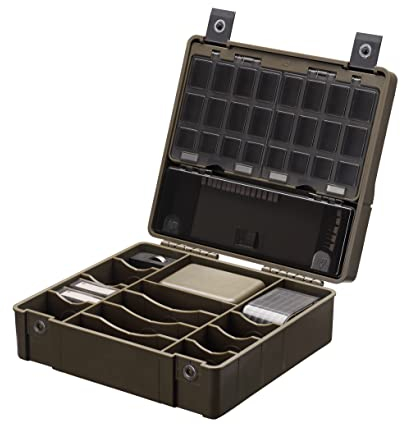 New Direction Tackle | Tackle Box TB9 | 63 Fächer | Magnetische Verschlüsse | Systembox mit Rigboard, Leadersafe und vielem mehr.