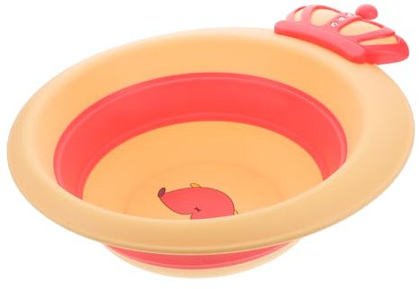 Yardwe Faltbares Babywaschbecken Tragbares Kinderbadewanne Zusammenklappbare Waschwanne Für Camping Outdoor Platzsparend Mehrzweck