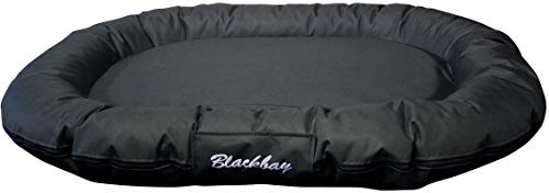 Flamingo Kissen Dreambay® Oval Schwarz 120x90x16cm