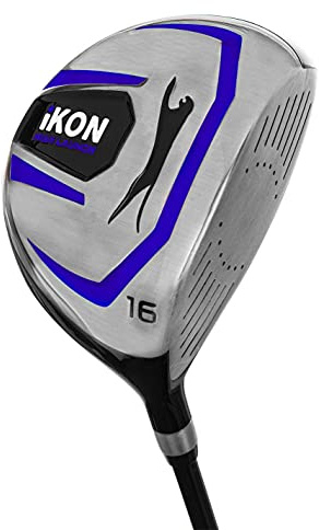 Slazenger Kids Ikon Golf Driver Junior Blue 9-11 Years Driver