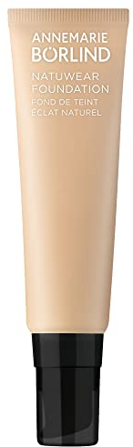 ANNEMARIE BÖRLIND Naturwear Foundation Light (30 ml) - Defined Face Contours, Fresh Glow, Natural, Even Skin Complexion, For a Radiant Complexion - Vegan