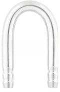 Alnicov Tuyau en Forme de U en Acier Inoxydable CO2 pour Aquarium, Tuyau de raccordement pour Pompe d'aquarium, Mini Tuyau coudé pour Aquarium, pour Aquarium