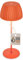 BRILONER - Riffle LED Tischlampe kabellos IP44 mit Lichtkante, Touchdimmer, Akku tauschbar, Nachttischlampe, Leselampe, LED Lampe, Akku Lampe, German Design Award Winner 2025, 14,5x36,5 cm, Orange