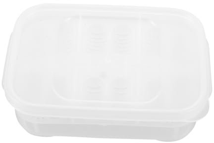 FONDOTIN 12löcher Reptilien Brutkasten Brut-inkubator Box Für Schlangen Geckos Eidechsen Langlebige Transparente Aufbewahrung Leichte Tragbare Inkubatorbox Für Reptilien Echsen-Eier