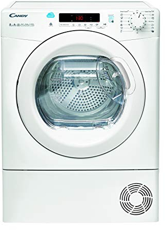 Candy CS H8A2DE-S - Essiccatore a condensazione 8Kgs- Pompa di calore - Classe A++ - Bianco