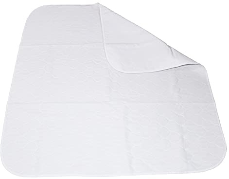 Medi-Inn Bettschutzauflage waschbar 90 cm x 85 cm (weiß 3-lagig, 1 Stück)