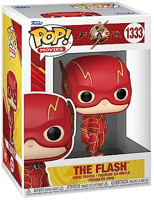 Funko Pop! Movies: DC - The Flash - Roter Blitz - DC Comics - Vinyl-Sammelfigur - Geschenkidee - Offizielle Handelswaren - Spielzeug Für Kinder und Erwachsene - Comic Books Fans