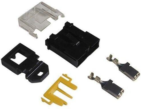 Cormar KIT PORTAFUSIBILE A LAMA MAXI CON FUSIBILE MAXI CAMPER CAMION COMPLETO DI TERMINALI