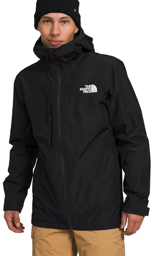 The North Face Men's ThermoBall Snow Triclimate Jacket - 3-in-1 Ski & Snowboard Coat, Waterproof Shell, Insulated Inner, TNF Black-NPF, X-Large