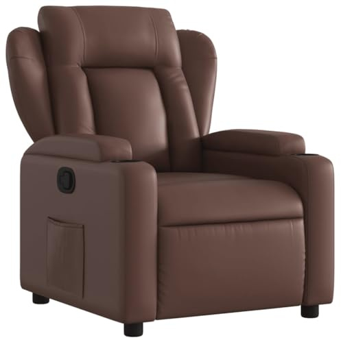 vidaXL Poltrona relax con funzione reclinabile, schienale regolabile, poltrona reclinabile
