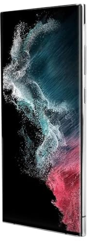 Exchange dello Schermo LCD del Telefono, Dispositivo di Digitalizzazione Touch Screen con 3088x1440px con Sensore di Impronte Digitali per S22 Ultra (Silver)