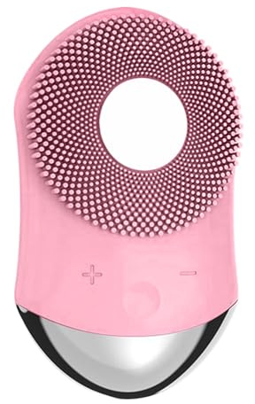 Brosse électrique pour le visage | Appareil de nettoyage du visage Brosse exfoliante - Nettoyeur de visage en silicone pour femmes avec peau sensible à la maison Salle de sport Salon de beauté Voyage