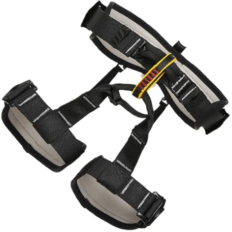 Generisch Arnés de escalada – Hombres Profesionales | de Protección Otoño | Arnés de protección profesional ajustable para otoño Protección Camping Trabajo Caza para el Muro de Origen