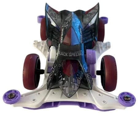 mophrati Kit fai da te per mini auto giocattolo, giocattoli educativi divertenti e di apprendimento, assemblati con modelli di auto da corsa fai te Mini 4WD, veicoli con telaio elettrico, giocattoli