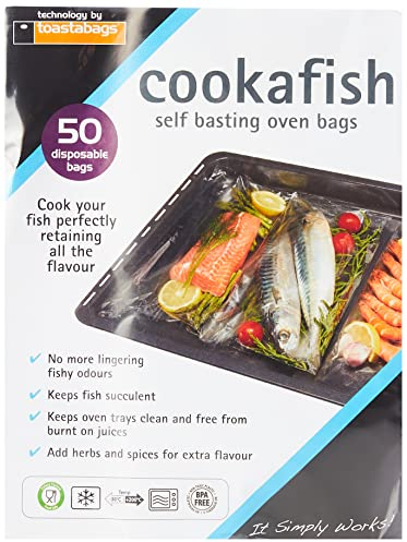 Toastabags Cookafish Oven Bags (Pack of 50), 150 x 200 cm