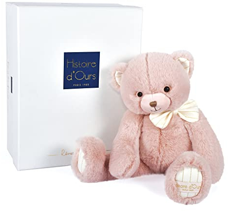 Histoire d'ours - Peluche Orso - Rosa - 30 cm - PREPPY CHIC - HO3132