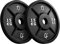 Strength Shop Hantelscheiben 50mm Loch-Ø, 2x 15 KG, Hantelscheiben Gusseisen mit Griffkante, Robuste Gewichtsscheiben mit sehr hoher Gewichtsgenauigkeit, ideal für Langhantel, SZ- Stange & Co.