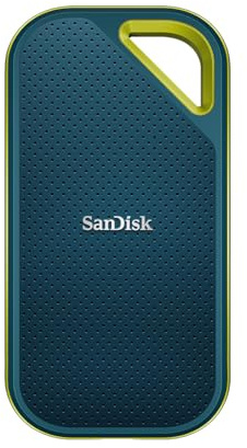 SANDISK Extreme PRO Portable SSD 1TB (up to 2000MB/s read/write speeds, 256 bit AES hardware encryption, up to three-meter drop protection, IP65 water and dust resistance) Monterey