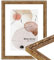 WANDStyle Bilderrahmen Gold 50x70 cm aus Holz im Barock-Stil zum Aufhängen, Posterrahmen Made in Germany - H530