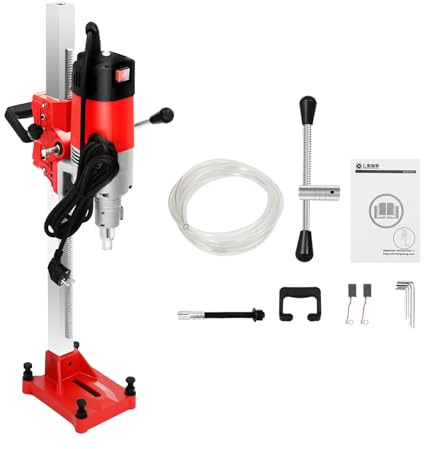 Carotteuse M22 2300 W Carotteuse diamant humide 180 mm, 740 tr/min, carotteuse 165 mm + kit de support, design étanche