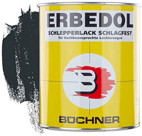 Schlepperlack | ANTHRAZITGRAU | RAL 7016 | 0,75 l | restaurieren | Traktor | lackieren | Farbe | Trecker | Frontlader | Lack | Lackierung | Farbton | schnelltrocknend | deckend