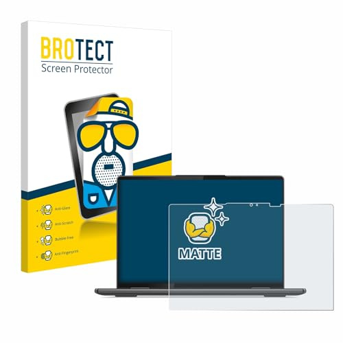 BROTECT Entspiegelungs-Schutzfolie für Lenovo Yoga 7 Gen 7 14 16:10 Matte Displayschutz-Folie, Anti-Reflex, Anti-Fingerprint