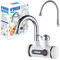 N'OVEEN Riscaldatore Istantaneo Acqua Calda, Scaldacqua con Display Digitale Temperatura LED, Rubinetto Acqua Elettrico 3600W | per Cucina, Bagno, Scaldabagno