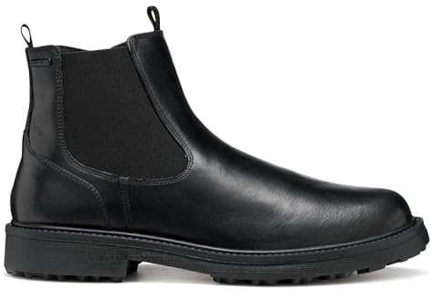 Geox Stivali da uomo U Lagorai + Grip B A, Nero, 42 EU