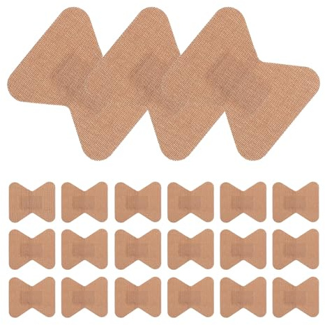 Yardwe 50pcs Breathable Fabric Adhesive Bandages Small Butterfly Knuckle Fingertip Wound Plasters Flexible Thumb Guard for Finger Injury Protection