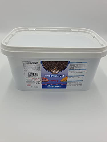 SHG KOI Premium 2000 gr alimento para peces de estanque carpas peces rojos