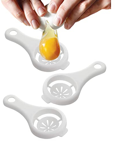 Van Der Linn Egg Yolk White Separator, Egg Extractor Filter Tool, Kitchen Baking Gadget Accessories