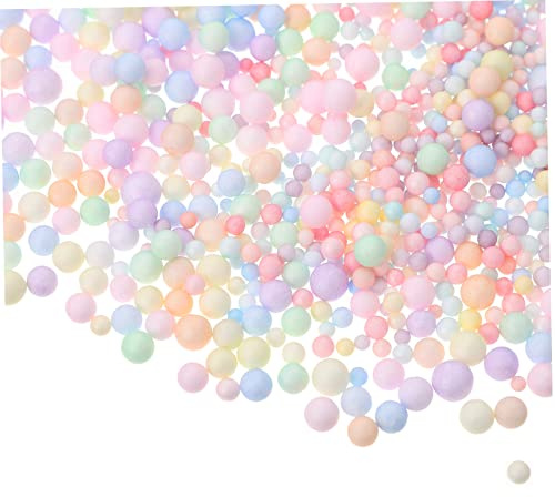 PRETYZOOM 2bolsas Bolas De De Espuma Coloridas Para Diy Paquete Para Decoración De Cumpleaños Bodas y Navidad