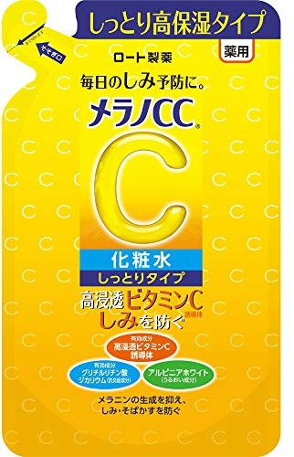 Melano CC Medicinal Stain Countermeasure Whitening Toner Moist Type Refill 170mL