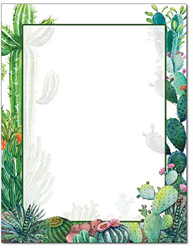 Cactus Letterhead Laser & Inkjet Printer Paper (25 Sheets)