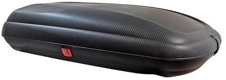 Dachbox VDP-BA400 + Relingträger CRV135 kompatibel mit Seat Ateca ab 16