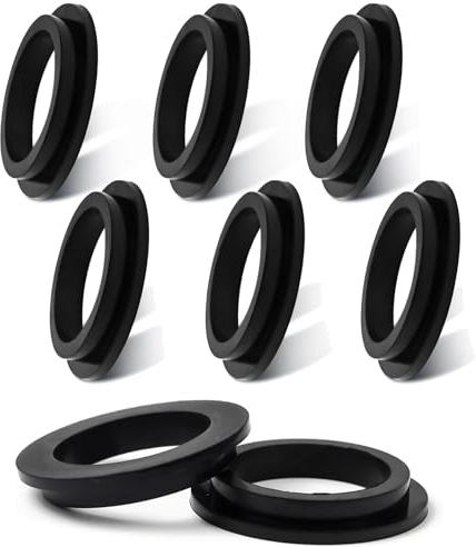 Gfamous 8 Piezas Juego de Arandelas de Goma de Junta Tórica,Juntas Tóricas de Goma Negras, Juego de Surtido de Juntas Tóricas,para piezas de piscina Intex 26323CA、26323EH、26331CA、26331EH、26337EHect