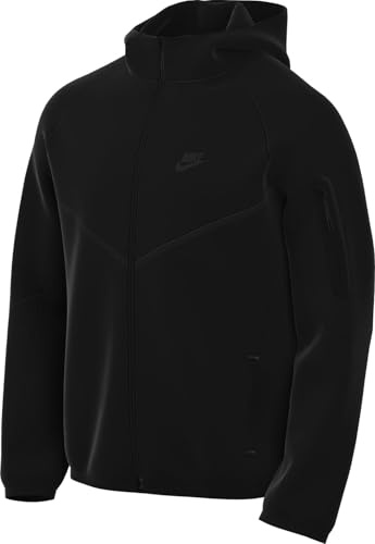 Nike Tech Fleece Fullzip Windrunner Giacca da Uomo Black/Black L