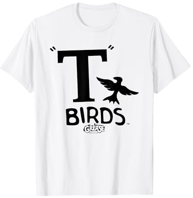 Grease T Birds Black Logo Father's Day T-Shirt