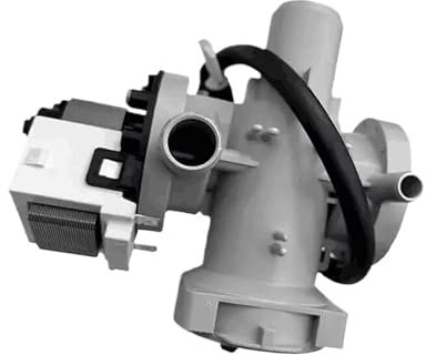 Pompe De Drainage For Machine À Laver À Tambour, Compatible Avec Le Modèle LG BPX2-93L BPX2-94L, Compatible Avec 5859EN1006M(A set)